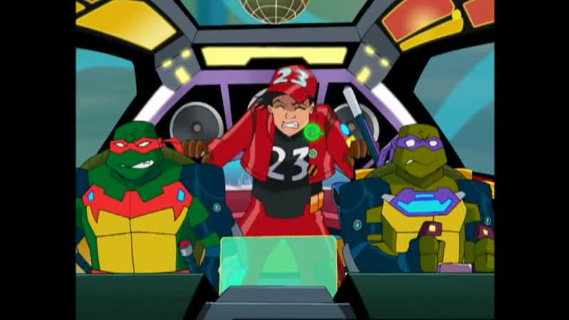 Черепашки ниндзя 6 сезон, 21 серия "гонка за славой"