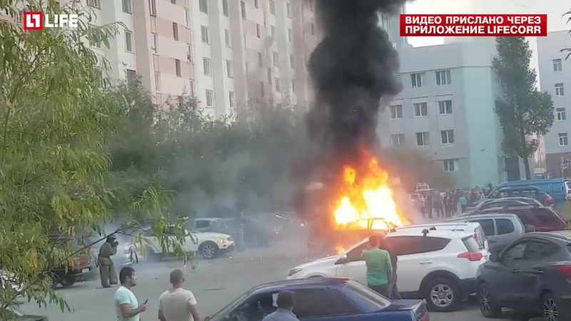 Взрыв приоры в новом уренгое