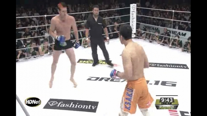 Kazushi sakuraba vs jason miller [dream 16]