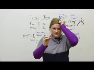 Learn english with ronnie learn english vocabulary in the bathroom