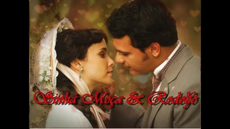 Debora falabella e danton mello/sinhá moça e rodolfo