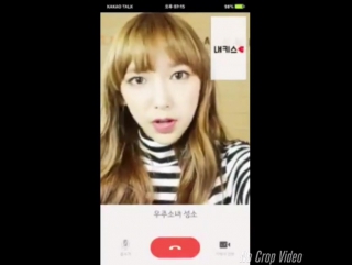 [sns] 160605 wjsn daum my kiss video call @ cheng xiao