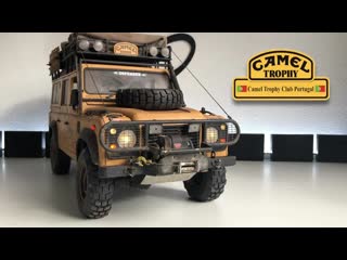 Hyper scaled camel trophy d110 ride+rc models