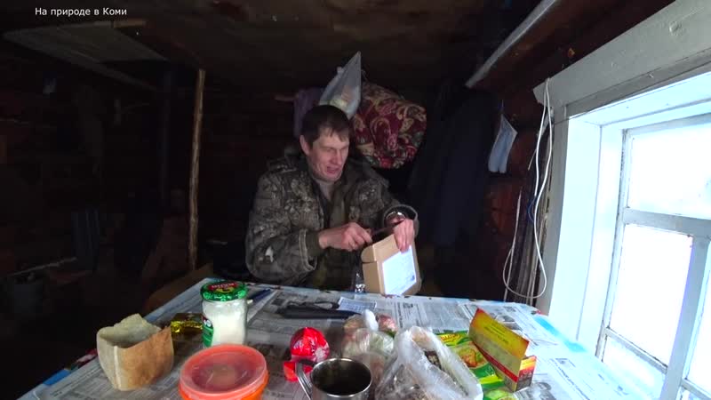 [на природе в коми!] на буране в тайгу на два дня закрывать капканы