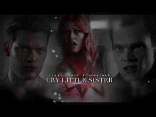 Clary, jace and jonathan ○ cry little sister ○ shadowofheaven