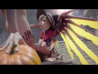 Witch mercy blowjob overwatch porn [3d porn,r34,hentai,sfm,all sex,3d хентай,fellatio,blowjob]