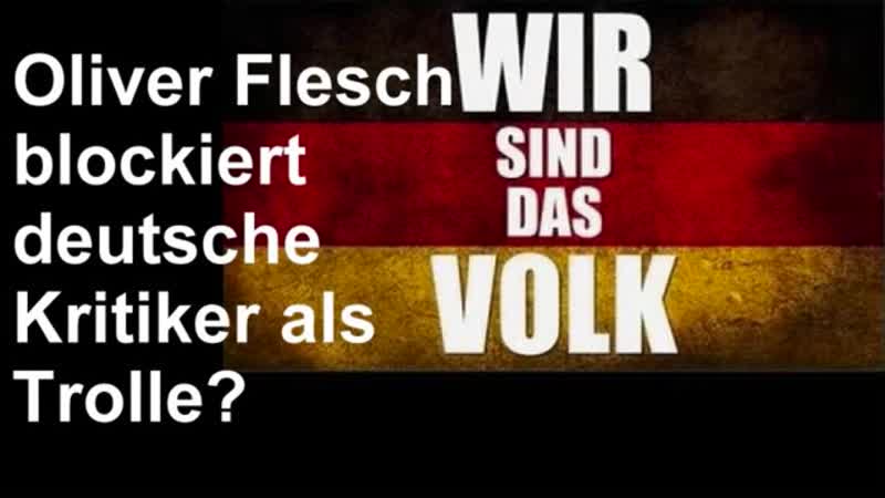 Flesch bezeichnet kritiker als trolle, blockiert, löscht und filtert wie maas detleff artist