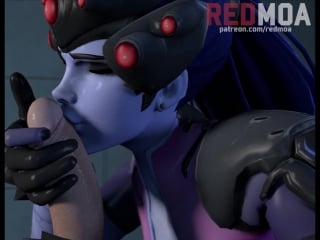 Overwatch widowmaker целует член