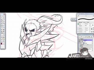 Speedart #9 collab with camila cuevas jakei artwork