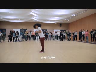 Petit afro presents afrodance one man workshop part 1 eljakim video