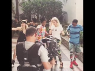 Monique alfradique bastidores "estrelas"