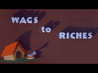 Droopy vs butch in "wags to riches", 1949, full cartoon