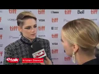 Etalk kristen stewart talks about 'seberg' at tiff19 07/09