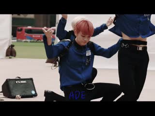 Fancam | 180619 | chan (a c e take me higher) @ seoul city hall lunch busking