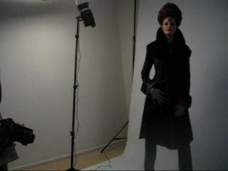 Fashionshoot with floor jansen