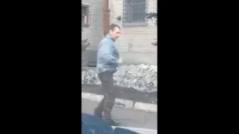 Мастер кунфу на прогулке