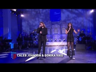 Sonika vaid & caleb johnson top 24 duet skyfall