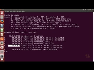 24 core routing the routing table (does not) reveal all!