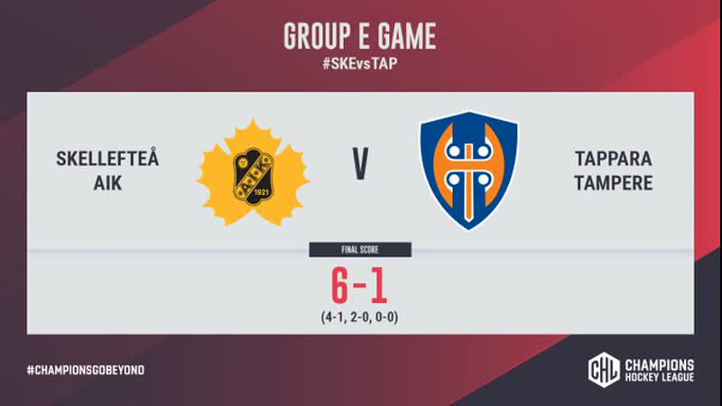 Highlights skellefteå aik vs tappara tampere