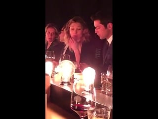 Sean o'pry & hana jirickova at the one million privé launch by pacorabanne in paris ii