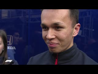 Alexander albon testing has gone better than expected