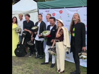 Halden(norway) recording of allsang på grensen with thomas anders