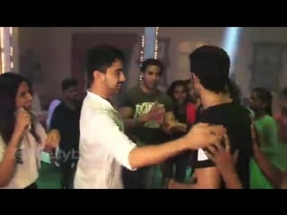 Sidhant gupta, zain imam, jasmin's crazy fun and dance during tashan e ishq wrap up party