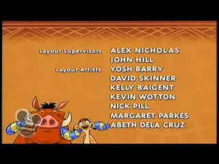 Disney cinemagic germany timon pumbaa ending credits outro
