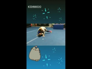 Halle berry training for johnwick3