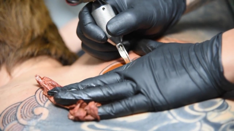 Tattoo#irezumi#刺青#文身#japanese tattoo#方相氏#追儺#鬼#四つ目#mask#mask tattoo#oni mask#④