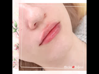 🍒 сочные губки naturel 💉👄