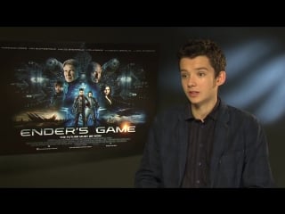 Asa butterfield i had the time of my life on enders game 2013 junket interview