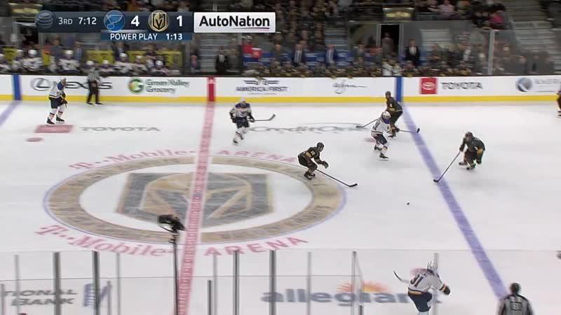 Marc andre fleury makes two gorgeous saves