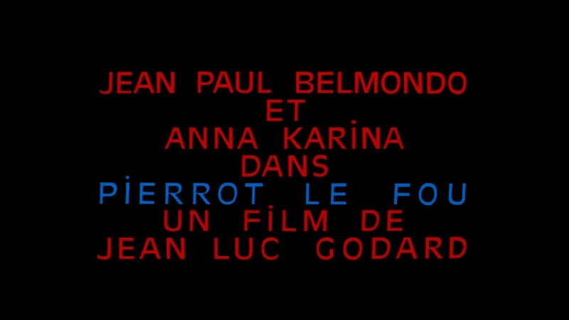 Безумный пьеро / pierrot le fou (1965) реж жан люк годар [1080p] (rus sub)