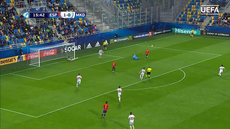 Under 21 highlights spain v fyr macedonia (17 06 2017)