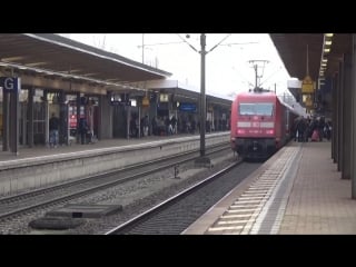 Ic steuerwagen bpmbdzf (db), br 232 280 8 (db) mit guterzug, br 622 (erixx) braunschweig hbf