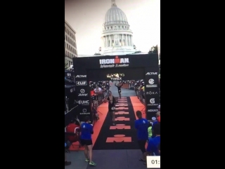 Zac efron my little brother dylan efron finished the wisconsin ironman! won 12th overall & qualified for finals 💪🏽😆👍🏼 🏅#prou