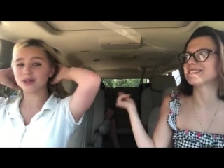 Millie bobby brown and lilia buckingham instagram video