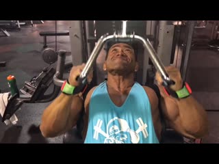 Hidetada yamagishi trains back 3 weeks out from mr olympia 2019