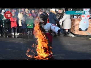 В дебальцево отпраздновали масленицу