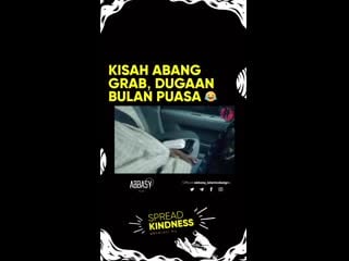 Kisah abg grab dugaan bulan ramadhan