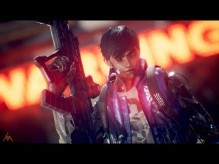 Wave breaker (прерыватель волн) a cyberpunk film test by micah moore (тестовый киберпанковский фильм от майка мура)