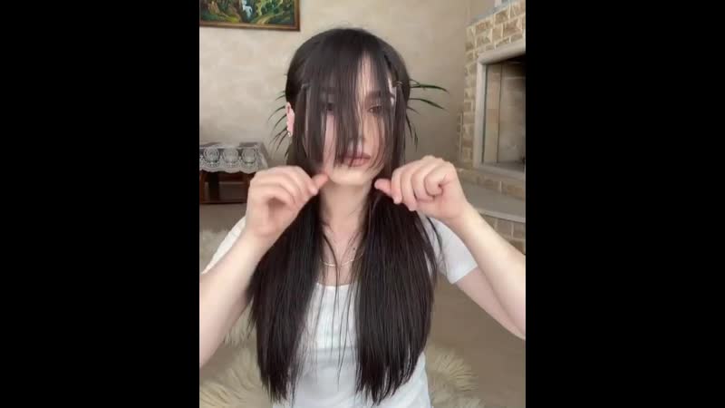 Housewife hack стрижем челку