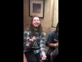 Post malone singing w/ vic mensa "hey there delilah"