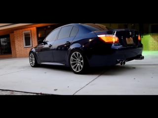 Bmw m5 e60 straight piped exhaust