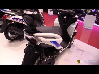 2016 mbk triptik 125cc police scooter