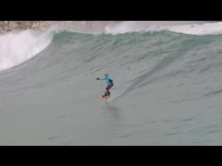 Laird hamilton on his foil board