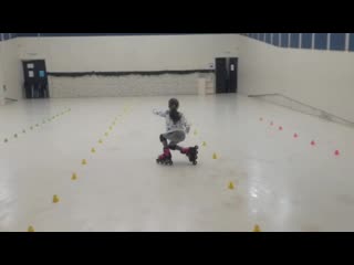 Freestyle slalom art skate 2021