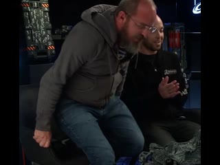 The moment when you forget how to act normally