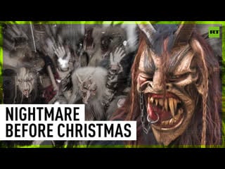 Have you been naughty or nice? | 'krampus run' takes place in munich